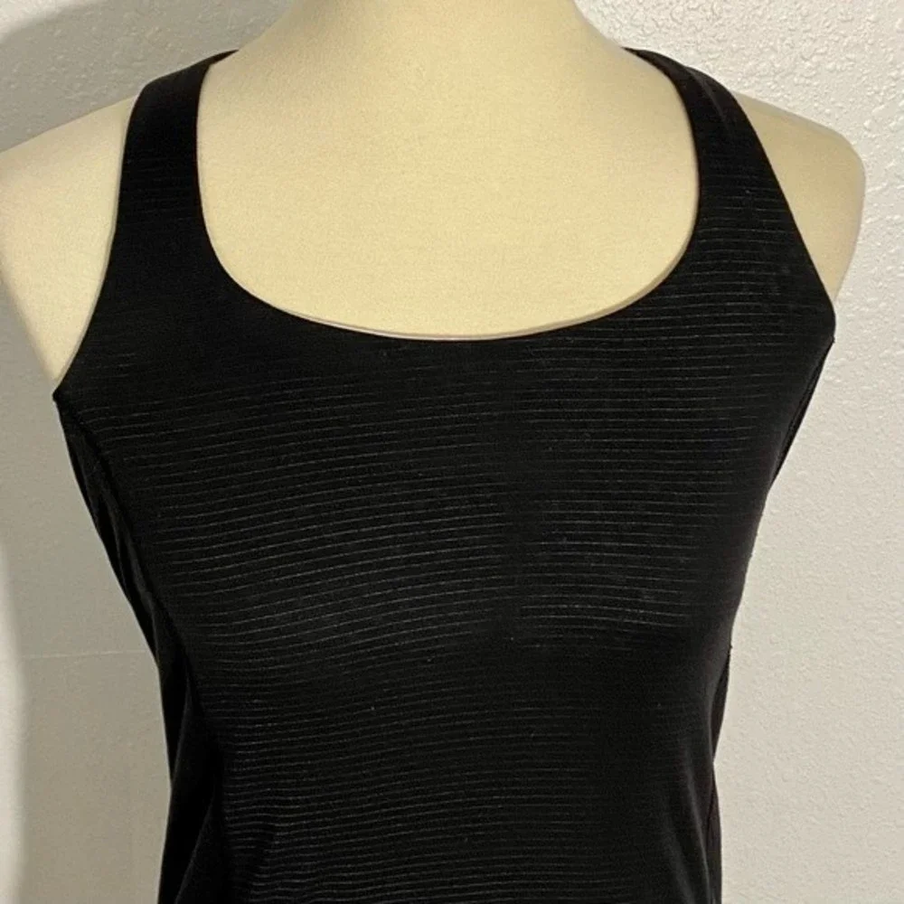 Lululemon Wild Tank Women’s Size 4 Black Dottie Dream Rose Neutral Blush